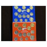 2010 P & D DOUBLE MINT SET W/PRES. 1 $ COINS