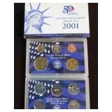 2001 US MINT PROOF SET