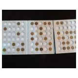 1909-1940 PARTIAL LINCOLN CENT SET