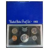 1968 US MINT PROOF SET UNC SEALED