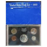 1969 US MINT PROOF SET UNC SEALED