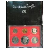 1981 US MINT PROOF SET UNC SEALED