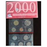 2000 D US MINT SET W/STATE QTRS UNC SEALED