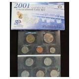2001 P US MINT SET W/STATE QTRS UNC SEALED