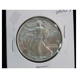 2007 1 OZ .999 SILVER EAGLE GEM BU