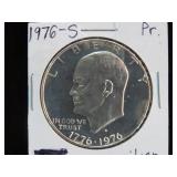 1976 S IKE SILVER PROOF DOLLAR