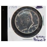 1964 P KENNEDY HALF DOLLAR 90% GEM PROOF