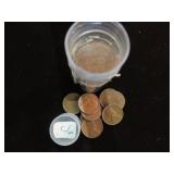 1956 (1) TUBE WHEAT PENNIES