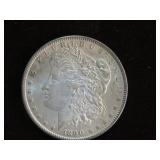 1890 P MORGAN SILVER DOLLAR 90% UNC
