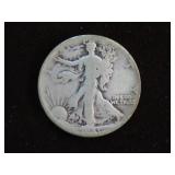 1941 P WALKING LIBERTY HALF DOLLAR 90% VG