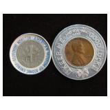 GOOD LUCK & ATOMIC ENERGY TOKENS