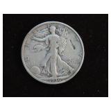 1936 S WALKING LIBERTY HALF DOLLAR 90% VF DETAILS