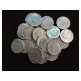 (31) 1972 KENNEDY HALF DOLLARS