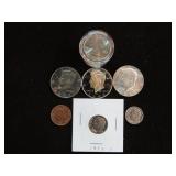 COLLECTION OF UNC COINS