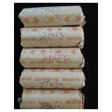(5) $10 ROLLS OF STATE QTRS UNC