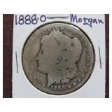 1888 O MORGAN SILVER DOLLAR 90%