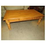 PINE 1 DRAWER COFFEE TABLE