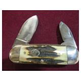 QUEEN CITY SUNFISH STAG HDLS, SLIGHT BLADE WOBBLE