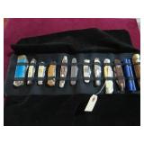 PACK OF 12 POCKET KNIVES VARIOUS BRANDS