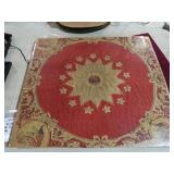 1776, 13 COLONIES HANDKERCHIEF, ROUGH CONDITION