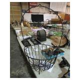 LARGE METAL HANGING BASKET