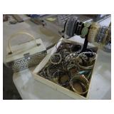 DECO PURSE & ASSORTED JEWELRY