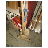 COLLECTION OF SHOVELS & SICLE