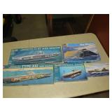 COLLECTION OF REVELL SUBMARINE MODELS