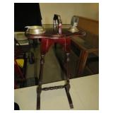 1 VINTAGE WOOD SMOKING STAND