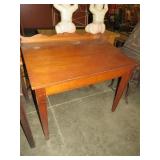 ANTIQUE LIFT TOP WRITING DESK