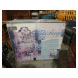 METAL BIRD CAGE PLANTER NIB