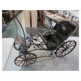 METAL HAND MADE CARRIAGE BUGGY