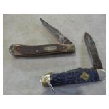 OLD TIMER & BOY SCOUT 2 & 3 BLADED KNIVES