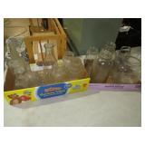 (2) BOXES FULL OF OLD BOTTLES & JARS