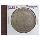 1882 O MORGAN SILVER DOLLAR 90%