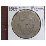 1889 O MORGAN SILVER DOLLAR 90%