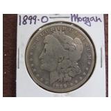 1899 O MORGAN SILVER DOLLAR 90%