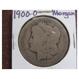 1900 O MORGAN SILVER DOLLAR 90%