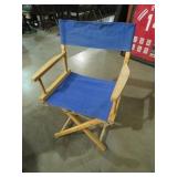WOOD FOLDING DIRECTORS CHAIR