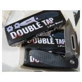 (6) FROST CUTLERY DOUBLE TAP TACTICAL KNIVES MIB