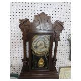 ANTIQUE MANTAL CLOCK NO KEY
