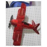 VINTAGE RED BI PLANE