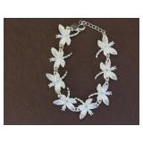 DRAGONFLY STAMPED 925 BRACELET