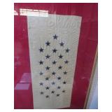 FRAMED MILITARY 28 STAR FLAG