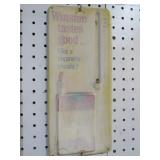 VINTAGE METAL WINSTON THERMOMETER