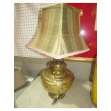 RODCHESTER OIL LAMP DATED 1884 BEEN ELECTRIFIED