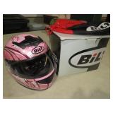 NEW BILT HELMET W/ SHIELD LADIES SIZE MEDIUM