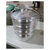 ALUMINUM STACKING CONTAINER