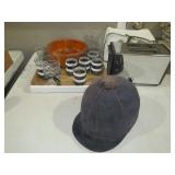 JUICE GLASSES / RIDING HELMET& TOASTER