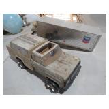 VINTAGE CHEVRON TONKA TRUCK & SEMI TRAILER
